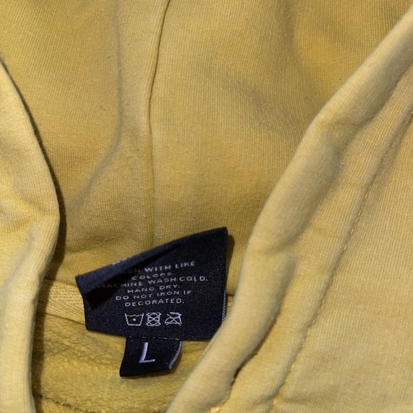 Overtime Yellow Hoodie - Picture 2 of 2